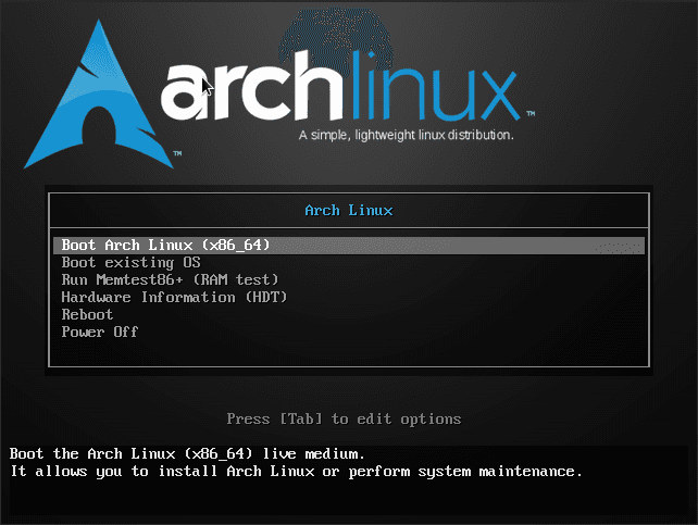 Arch Linux Kurulumu Resimli Anlatım