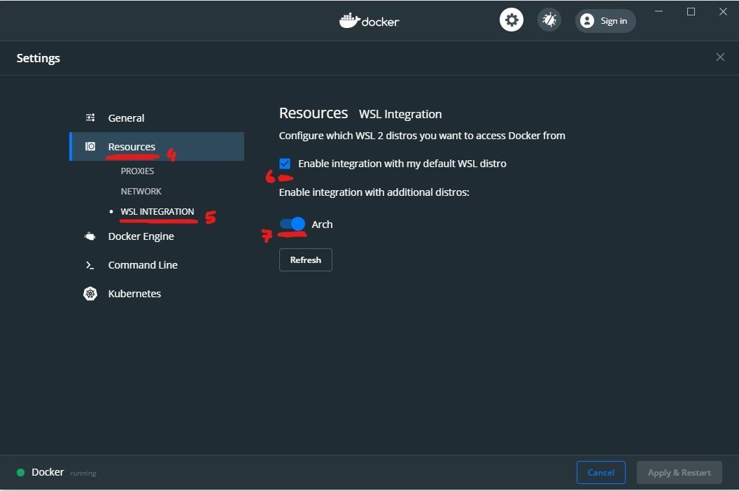 WSL2 ile Docker Kullanmak